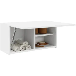 vidaXL Bad-Wandschrank Weiß 60x25x30 cm Holzwerkstoff