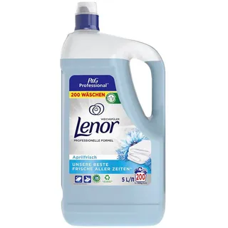 Lenor Weichspüler Aprilfrisch 5 Liter 200 WL blau