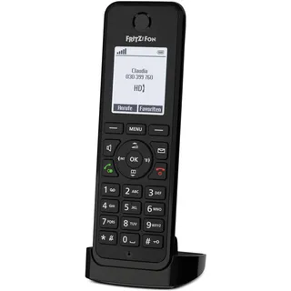 FRITZ!Fon M3 DECT-Komforttelefon | 1,8"-Monochrom-Display | HD-Telefonie | Full-Duplex-Freisprechen | Steuerung FRITZ!Box-Funktionen | verschlüsselte Sprachübertragung | deutschsprachige Version