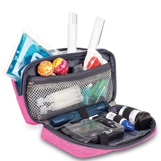 Elite Bags DIABETIC'S Diabetikertasche (Verschiedene Farbvarianten) (pink-bitone)