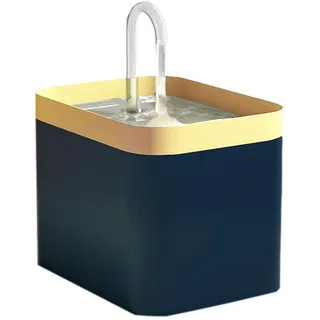 Katzenbrunnen, 1,5L Katzen Trinkspender, Silent Katzentrinkbrunnen, Katzen Trinknapf, Katzen Trinkbrunnen Wasserhahn, Automatischer USB Haustier Trinkbrunnen für Katze, Kleine Hunde, Welpe
