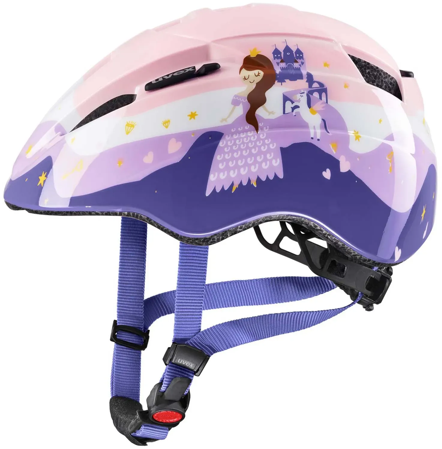 uvex kid 2 cc Fahrradhelm Kinder princess matt- Gr. 46-52cm