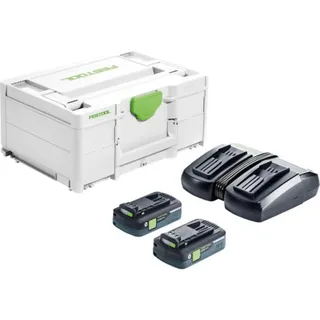 Festool Energie-Set SYS 18 V Li-Ion 2 x 4,0 Ah 577109
