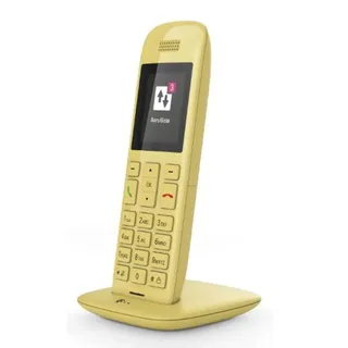 Telekom Speedphone 11 (wahlweise nutzbar am IP Anschluss oder am analogen a/b Port) gelb