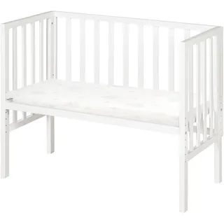 roba Beistellbett safe asleep® mit Barriere - Matratze