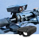3-in-1 Full-HD Fahrradkamera mit LED-Licht & Hupe, 2MP – USB-C, Sichere Fahrt mit dem Velo - Video, Licht & Alarm, schwarz