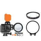 Backscatter Deluxe Pro Package with DEEP, DIVE, +15 and +10 MACROMATE Lenses for GoPro HERO 5-13 #