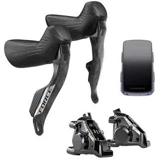 Sram Kit Upgrade Force E-tap Axs E1 + Hammerhead Karoo Fahrradkomponentengruppe - Black - One Size