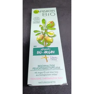 Garnier Bio Feuchtigkeitspflege Argan Gesichtscreme Tube 50ml