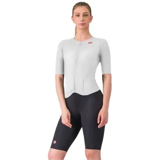 Castelli Integral Free Sanremo 3 Kurzarm-trisuit - White / Black - L