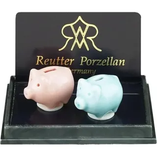 REUTTER 001.721/5-2 Mini-Sparschweinchen, Miniatur