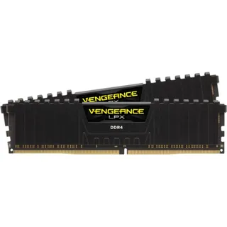 Black DDR4-3200 RAM CL16 RAM Kit
