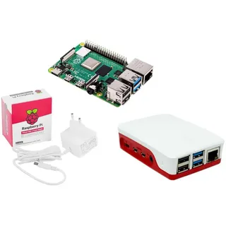 Raspberry Pi® Essentials Kit 4 B 1 GB 4 x 1.5 GHz inkl. Netzteil, inkl. Gehäuse