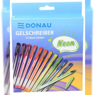 Donau Elektronik DONAU Gelschreiber Neon, Etui