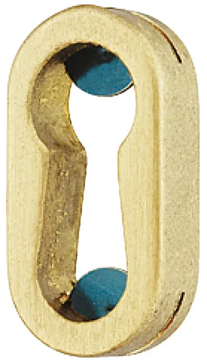 Häfele Schlüsselbuchse, aus Messing matt