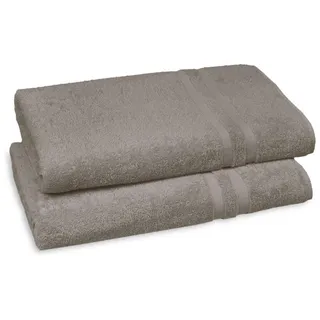 ZOLLNER Saunatuch,, Fango, 70x180 cm, Oeko-Tex® Standard 100, Freizeit, Wellness, Saunatücher