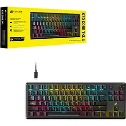 CORSAIR K70 CORE, Gaming Tastatur, Mechanisch, kabelgebunden, Schwarz
