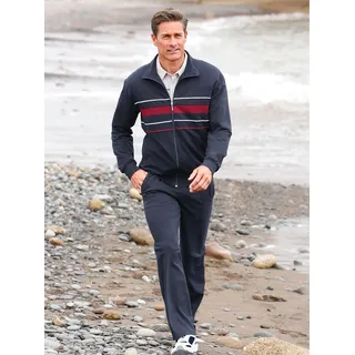 Freizeitanzug CATAMARAN, Herren, Gr. 52/54, blau (marine), 92% Baumwolle, 8% Elasthan, Sportanzüge Freizeitanzug