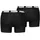 Everyday Basic Boxershorts Schwarz Weiß L
