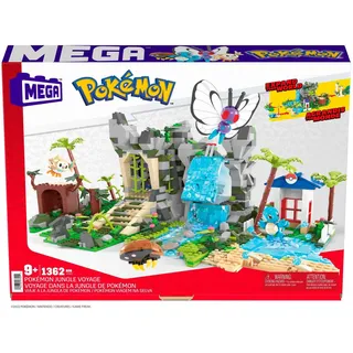 Mega Construx Pokémon Ultimative Dschungelexpedition 1347-tlg.