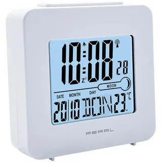 Pearl Funkwecker beige