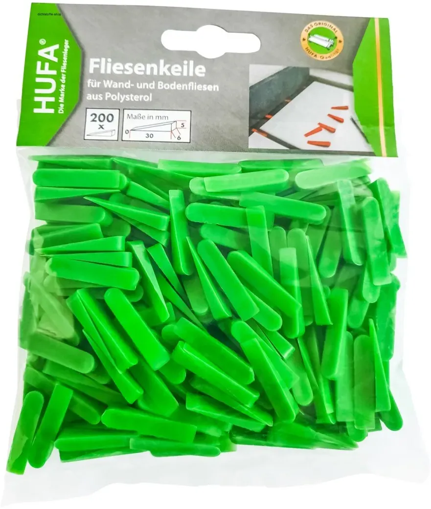 Hufa Kunststoff Fliesenkeile 200 Stück