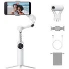 INSTA360 Flow 2 Ai Tracker Bundle Gimbal, Summit White