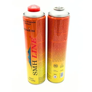 2x 600ml ELICO Universal Gaskartusche f. Camping Gaskocher Unkrautbrenner Gasbrenner Propan Butan 7/16" Eurogewinde