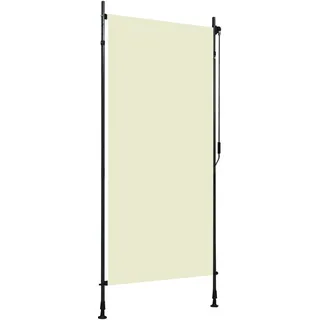 vidaXL Außenrollo 100 x 270 cm Creme