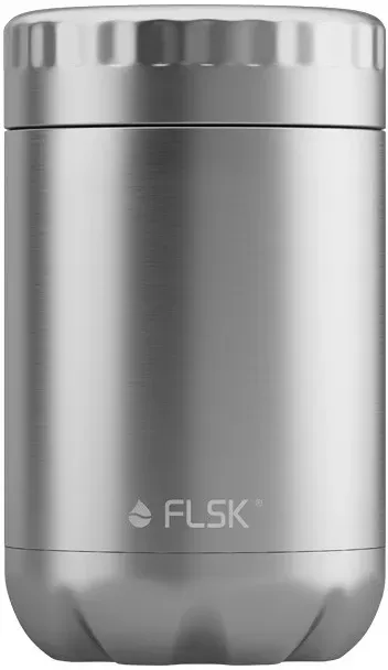 FLSK Edelstahl Food Jar I Thermobehälter - silber - 600 ml