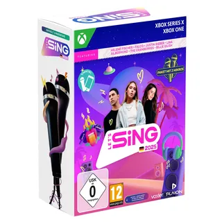 Game Let's Sing 2025 German Version (+ 2 Mics) (Xbox One / Xbox Series X