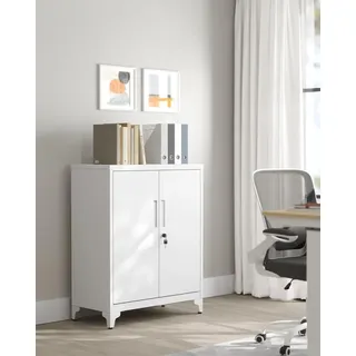 Songmics Aktenschrank 80 x 0 x 0 cm weiß