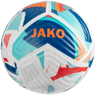 Jako Spielball Flow weiß/Navy/orange, 5
