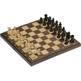 GoKi Magnetisches Schachspiel in Holzklappkassette