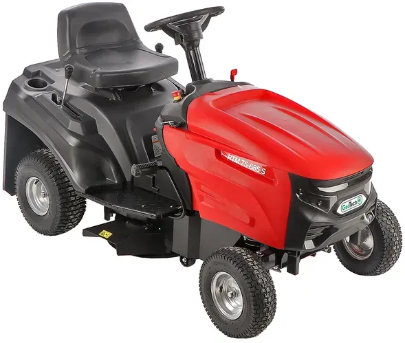 GeoTech RTM 75-685 S  - Rasentraktor - Mechanikgetriebe - Seitenauswurf