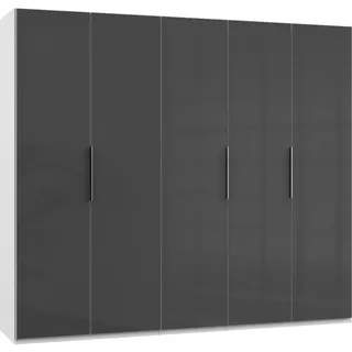 Level 250 x 216 x 58 cm weiß/Grauglas