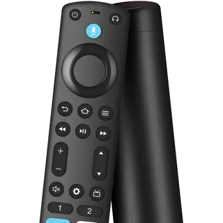 Ersatz-Sprachfernbedienung mit Fernbedienung Passend für Fire AMZ Smart TVs Cube, TV Stick, TV Stick Lite, TV Stick 4K, TV Stick 4K Max, für Insignia/Toshiba/Pioneer Fires Smart TVs