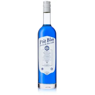 Blauer Pastis de Marseille "P'tit Bleu".  0,7 l, Alk. 45 % vol.