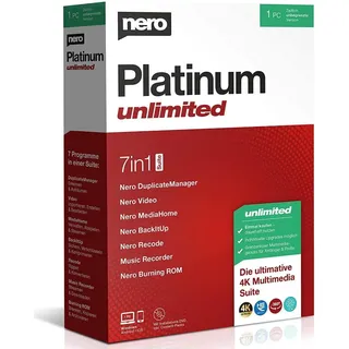 Nero Platinum Suite 2025