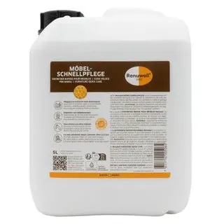 Renuwell Möbel Schnellpflege mit Bienenwachs 5 l