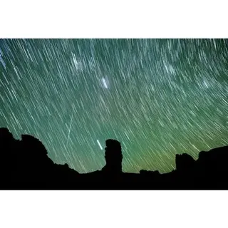 FKA Geminiden Sternschnuppenregen über den Wolken 11.12.25