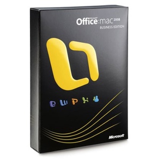 Update Office Business Edition 2008/ Mac / englisch / DVD