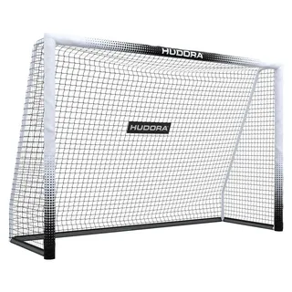 Hudora Fußballtor Weiß 240 x 160 x 85 cm
