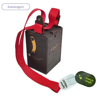 MagicHolz MagicHolz Kameragurt für Sofortbildkamera Kamera Sofortbildkamera beige