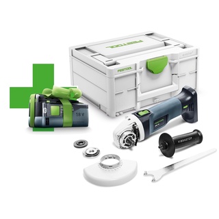 Festool AGC 18-125 EB-Basic inkl. 1 x 5,2 Ah + Systainer SYS 3 M 187 577031