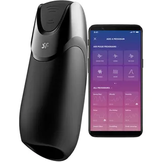 Satisfyer Men Vibration+ Connect App, 17 cm,