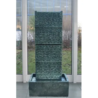 Köhko Zimmerbrunnen ca. 85 cm mit Led-beleuchtung Wasserfall für Wohnzimmer Terrasse und Balkon