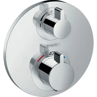 Hansgrohe Ecostat S Thermostat Unterputz für 2 Verbraucher, Chrom