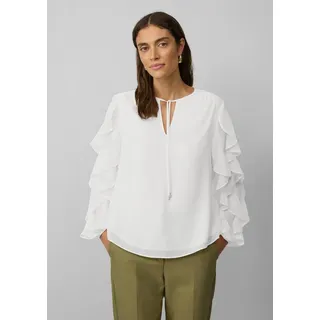 s.Oliver Leichte Chiffonbluse mit Rüschenärmeln - 46