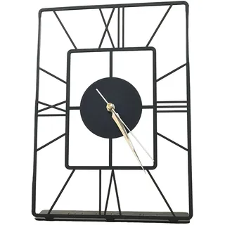 Quadratische dekorative Uhr